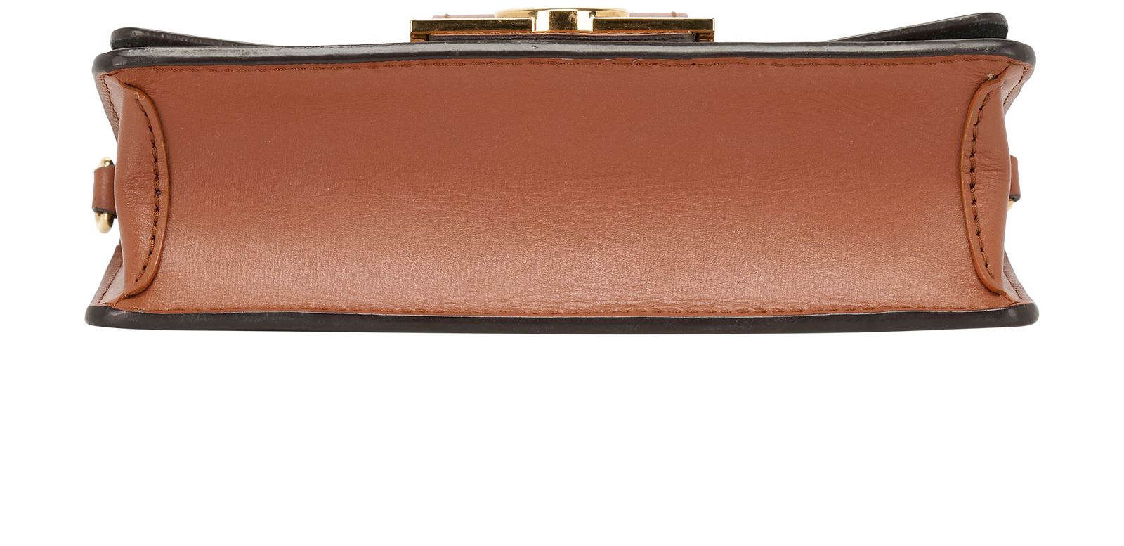 Dauphine Chain Wallet Crossbody, &pound;1,200, Handbags, Brown, Canvas/Leather, Top view